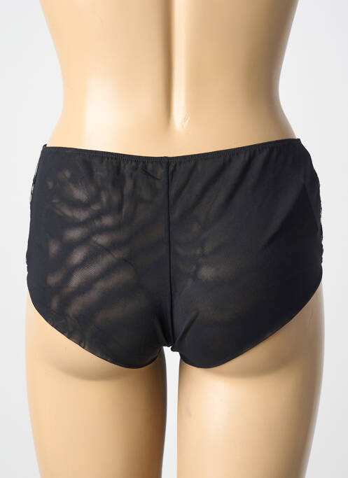 Culotte effet matière satinée noir AMBRA femme