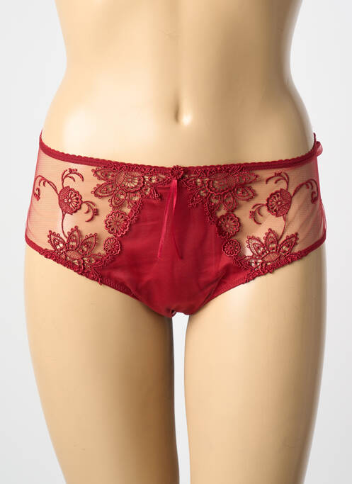 Shorty stretch rouge AMBRA femme