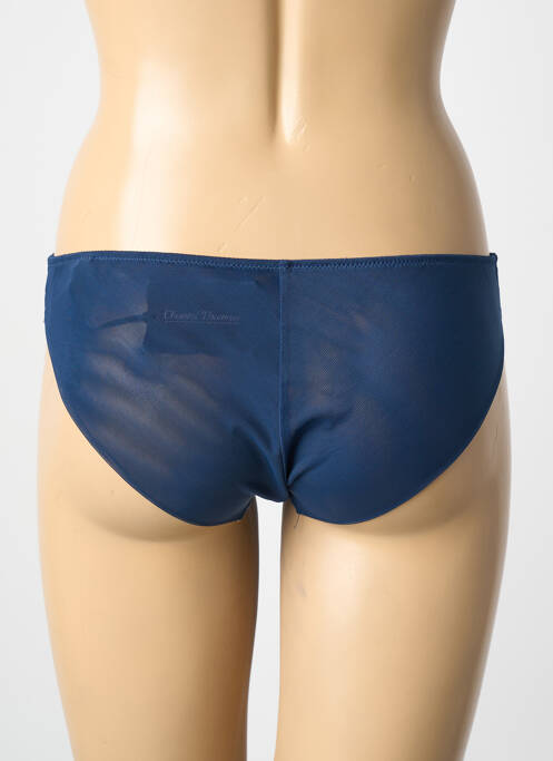 Culotte effet matière satinée bleu CHANTAL THOMASS femme