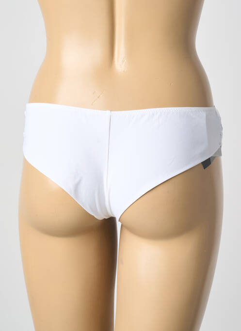 Culotte tissage satiné blanc AMBRA femme