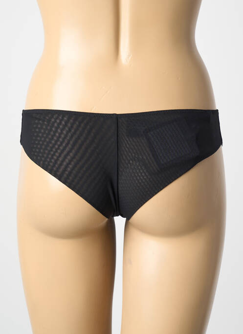 Culotte effet matière satinée noir AMBRA femme