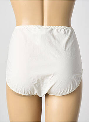Culotte haute stretch beige LOUISA BRACQ femme