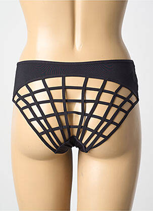 Culotte effet matière satinée noir CHANTAL THOMASS femme