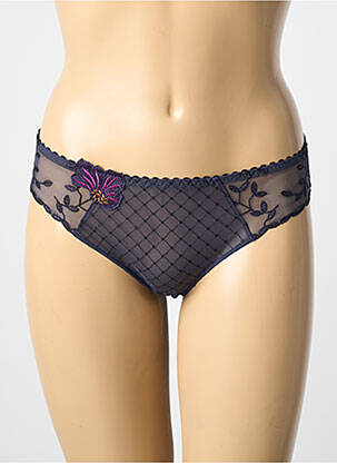 Culotte fond doublé bleu LOUISA BRACQ femme