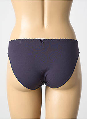 Culotte fond doublé bleu LOUISA BRACQ femme