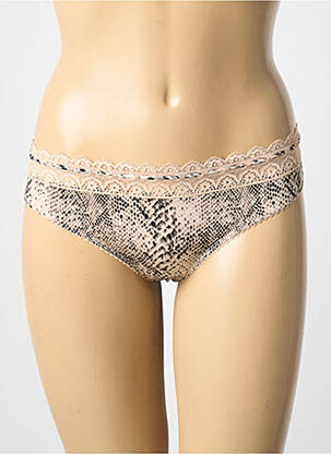 Culotte fond doublé beige TWIN-SET SIMONA BARBIERI femme