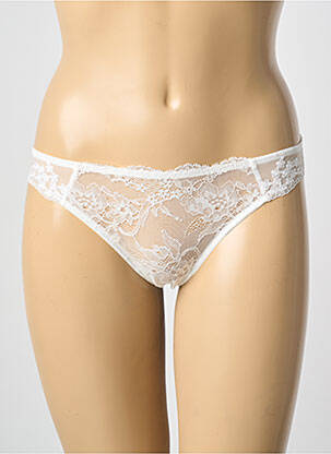 Culotte fond doublé blanc LUNA femme