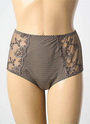 Culotte haute vert LOUISA BRACQ femme