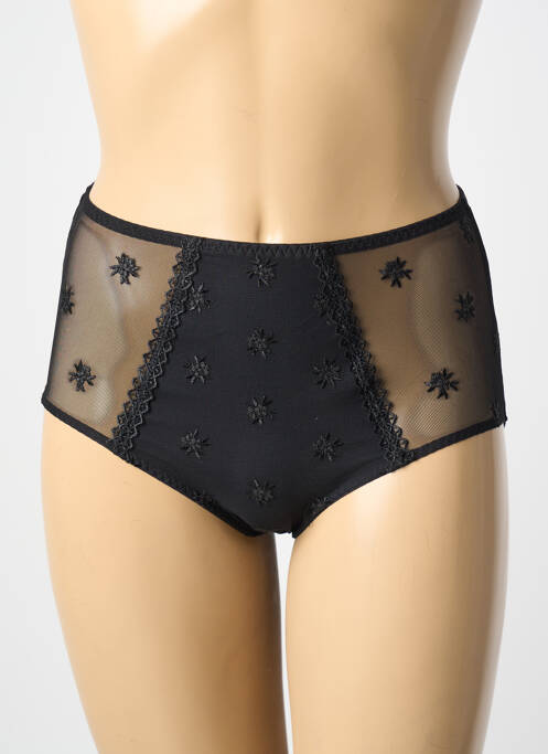 Culotte gainante broderie noir LOUISA BRACQ femme