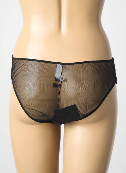 Shorty effet matière satinée noir VERDE VERONICA femme