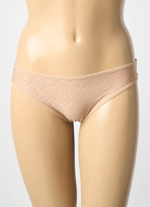 Culotte fond doublé beige LUNA femme