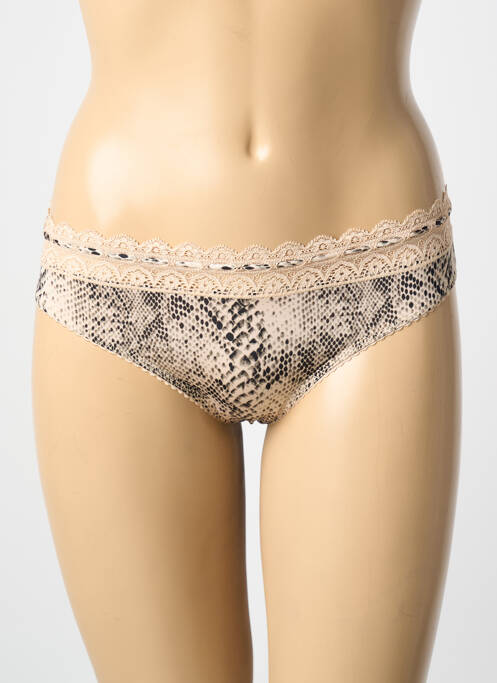 Culotte fond doublé beige TWIN-SET SIMONA BARBIERI femme