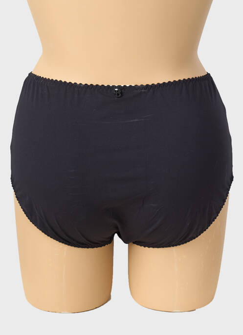Culotte haute stretch noir LOUISA BRACQ femme