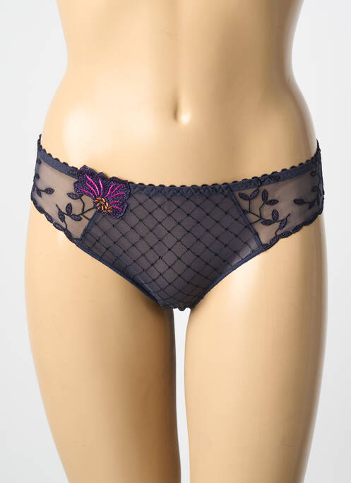 Culotte bleu LOUISA BRACQ femme