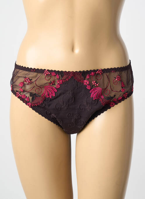 Culotte marron SECRET D'EVA femme
