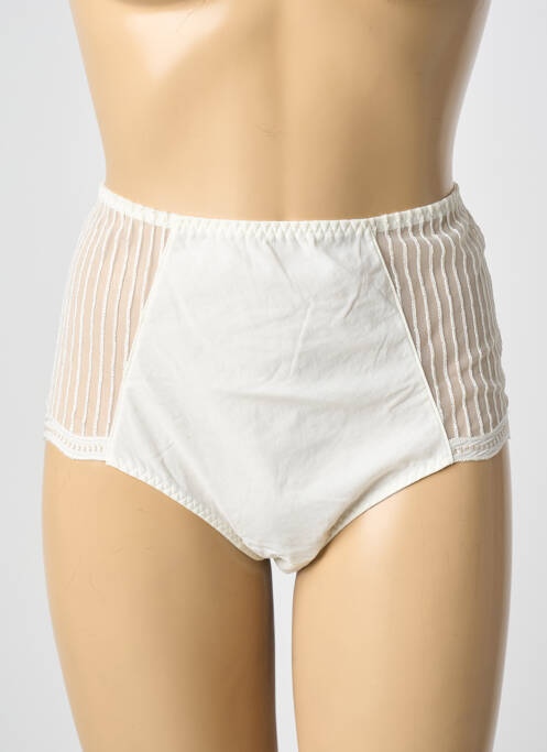 Culotte haute beige LOUISA BRACQ femme