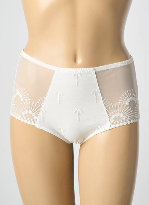 Culotte haute beige LOUISA BRACQ femme