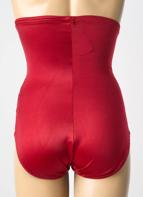 Culotte haute rouge SECRET D'EVA femme