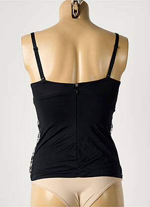 Body lingerie broderie noir AMBRA femme