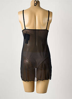 Nuisette/combinette broderie noir AMBRA femme
