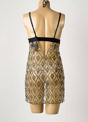Nuisette/combinette broderie noir AMBRA femme