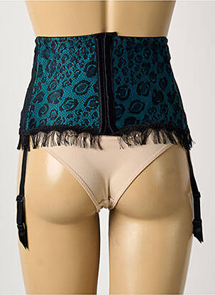 Corset avec armature bleu AMBRA femme