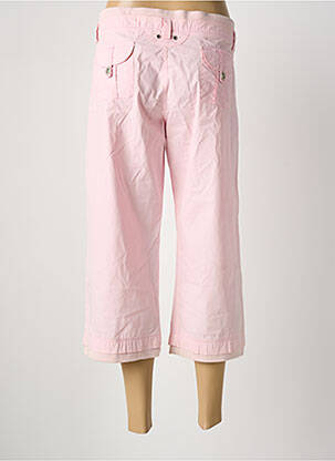 Pantacourt coupe droite rose BANANA MOON femme