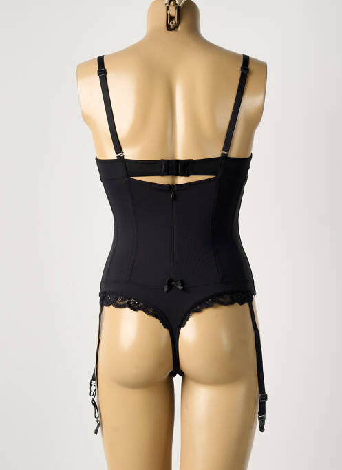 Body lingerie fermeture agrafe noir MARLIES DEKKERS femme