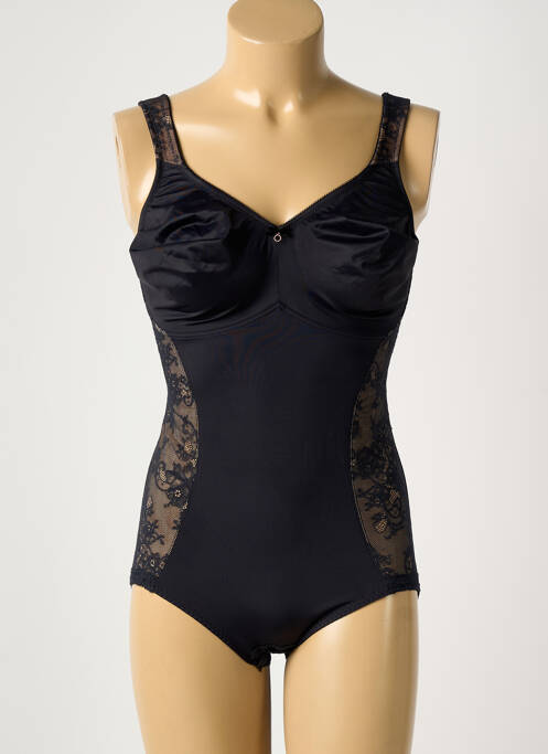Body lingerie broderie noir ROSA FAIA femme