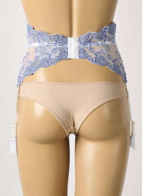 Corset avec armature bleu AMBRA femme