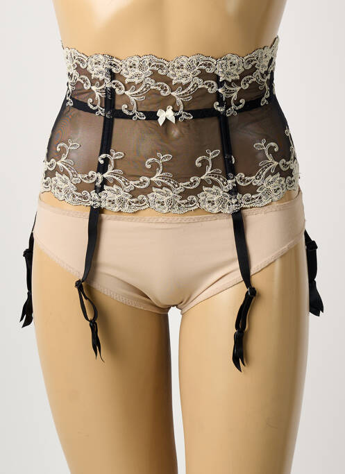 Corset avec armature noir AMBRA femme