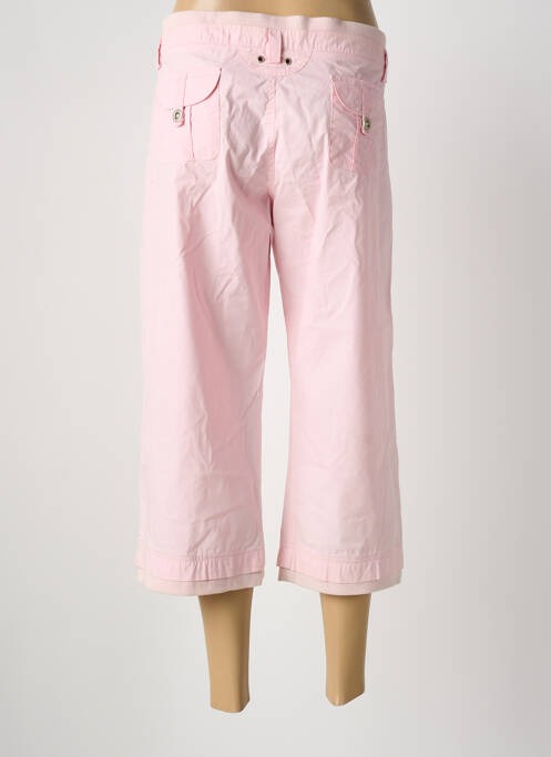 Pantacourt coupe droite rose BANANA MOON femme