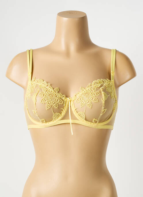 Soutien-gorge jaune AMBRA femme