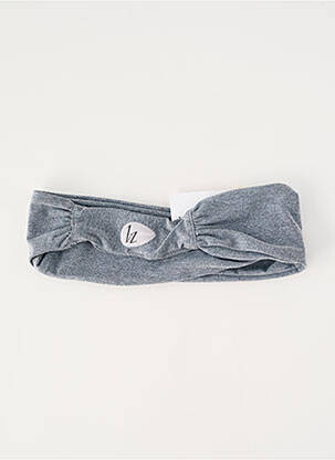 Accessoire pour cheveux bandeau gris LYCRA ONLY BY DUPONT femme