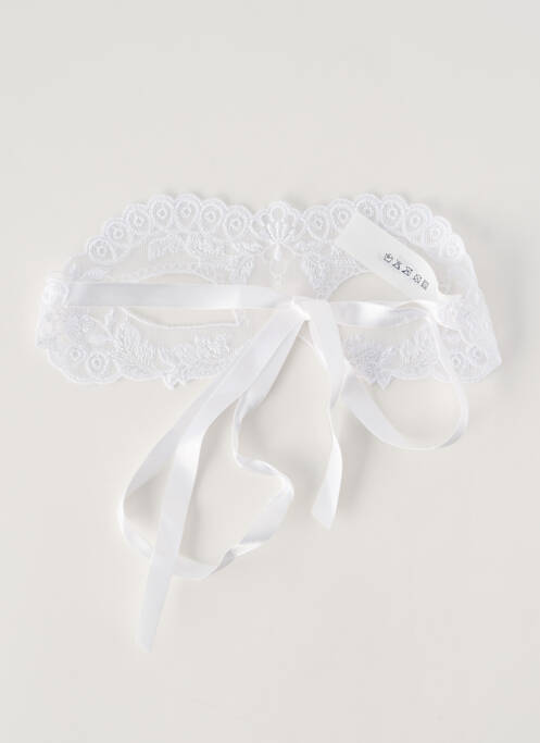 Accessoire lingerie broderie blanc MILLESIA femme