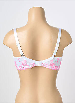 Soutien-gorge légère et transparente haut soutien-gorge emboitant rose AMBRA femme