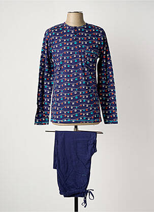 Pyjama col rond violet ROSE POMME homme