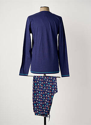 Pyjama col rond bleu ROSE POMME homme