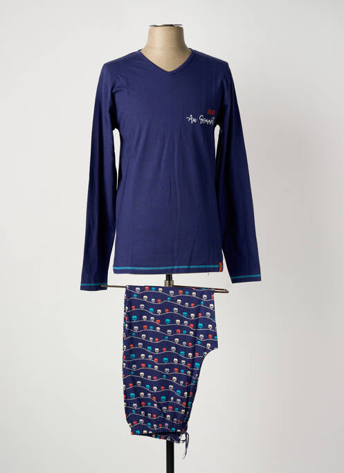 Pyjama bleu ROSE POMME homme