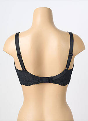 Soutien-gorge légère et transparente haut soutien-gorge emboitant noir AMBRA femme