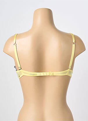 Soutien-gorge haut soutien-gorge push-up haut soutien-gorge push-up jaune AMBRA femme