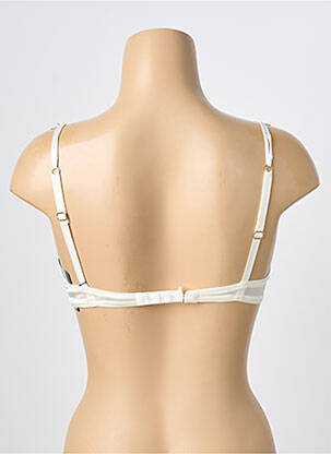 Soutien-gorge effet matière satinée haut soutien-gorge balconnet beige AMBRA femme