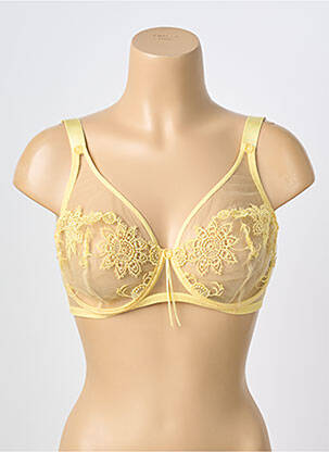 Soutien-gorge jaune AMBRA femme