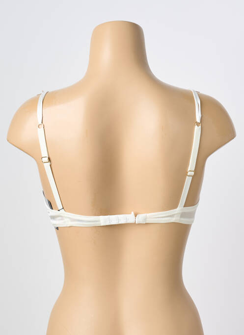Soutien-gorge effet matière satinée haut soutien-gorge balconnet beige AMBRA femme