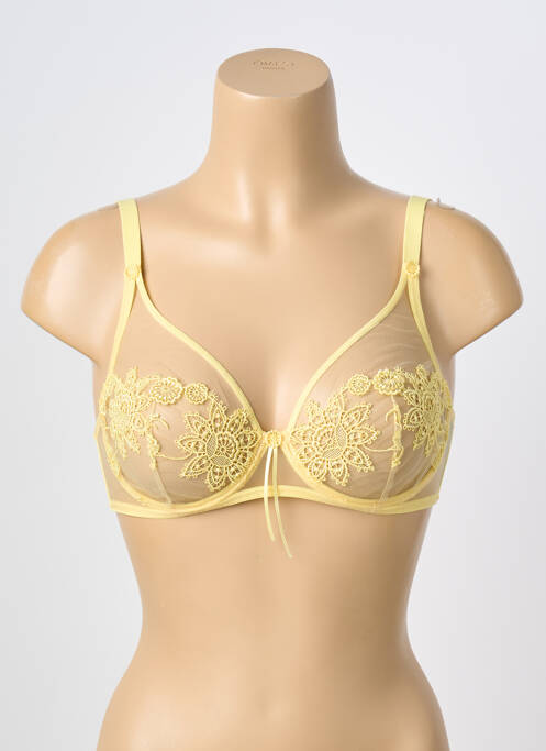 Soutien-gorge jaune AMBRA femme
