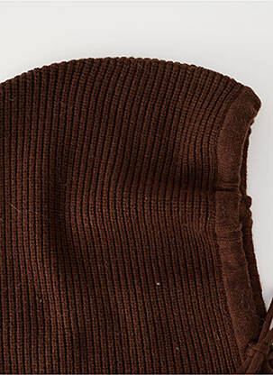 Bonnet stretch marron SANS MARQUE femme
