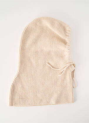 Bonnet stretch beige SANS MARQUE femme