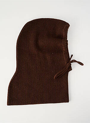 Bonnet marron SANS MARQUE femme