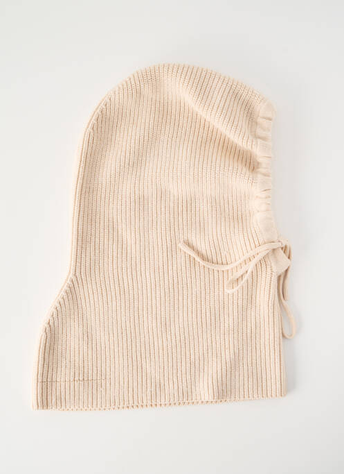 Bonnet beige SANS MARQUE femme