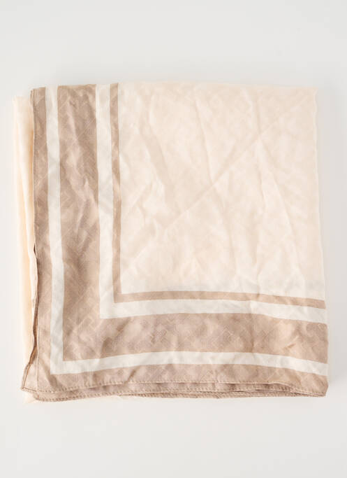 Foulard beige SANS MARQUE femme